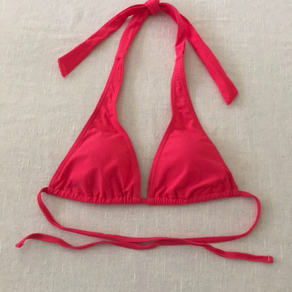 Sexy Relleciga Pinkish Halter Bikini Top - Picture 1 of 4